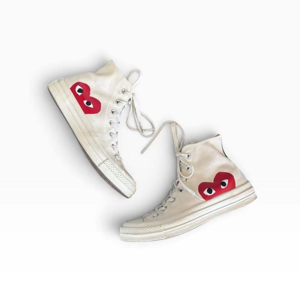 CDG PLAY x Converse Chuck Taylor All Star High-Top Sneakers | Women’s Size 8
